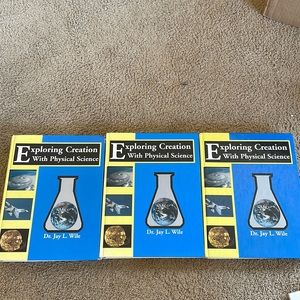 Exploring Creation with Physical Science. 3 textbooks, 2 Answers Keys